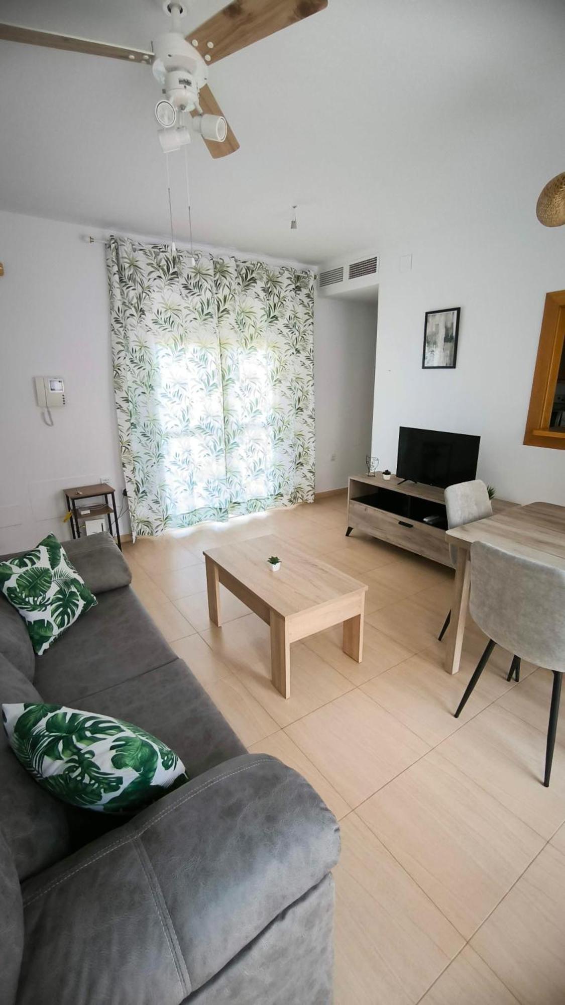Apartamento Dos Habitaciones Con Piscina Y Gran Terraza Roquetas de Mar Ngoại thất bức ảnh