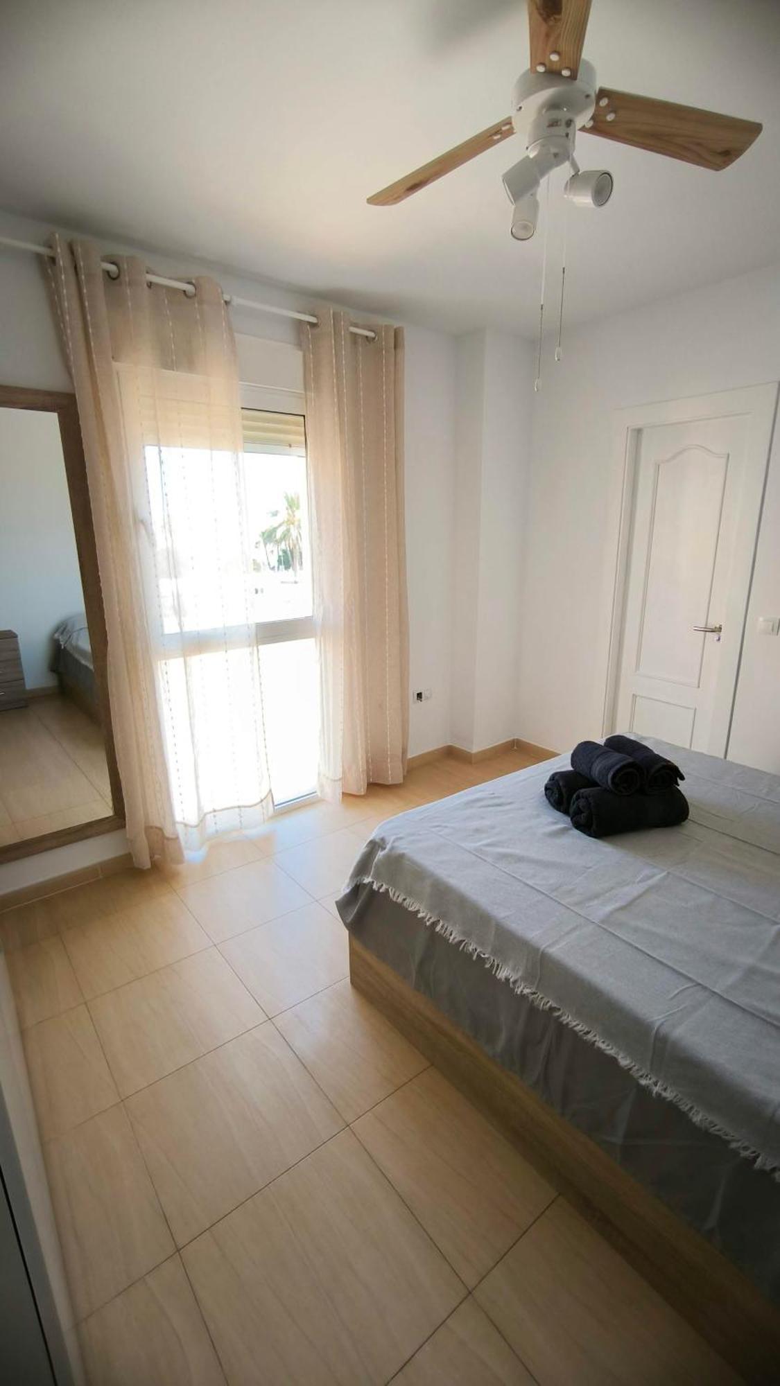 Apartamento Dos Habitaciones Con Piscina Y Gran Terraza Roquetas de Mar Ngoại thất bức ảnh